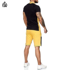 2025 Pakistan vente en gros ensembles d'été pour hommes polos/shorts confortables demi-manches chemise et shorts à prix raisonnable - Product Image 2