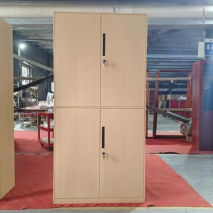 Gabinete <span class=keywords><strong>de</strong></span> archivo <span class=keywords><strong>de</strong></span> acero para uso doméstico <span class=keywords><strong>de</strong></span> oficina con acabado <span class=keywords><strong>de</strong></span> madera, casillero <span class=keywords><strong>de</strong></span> acero, <span class=keywords><strong>transferencia</strong></span> <span class=keywords><strong>de</strong></span> madera, casillero <span class=keywords><strong>de</strong></span> almacenamiento <span class=keywords><strong>de</strong></span> 4 puertas, armario <span class=keywords><strong>de</strong></span> Metal moderno - Product Image 1