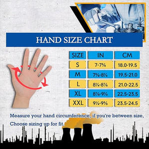 ถุงมือทำงานนิรภัยแบบระบายอากาศ ป้องกันการสั่นสะเทือน ทนแรงกระแทก มองเห็นได้ชัดเจน สำหรับช่างยนต์  พร้อมโลโก้สั่งทำ สะท้อนแสง นุ่มสบาย ใช้ในงานจราจร - Product Image 5
