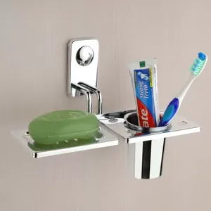 Porte-balais en acier inoxydable plaqué or de luxe élégant de haute qualité en métal stockage gardien maison hôtel salle de bain accessoire de salle de bain - Product Image 6