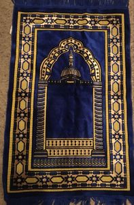 Free Samples Avior's Cotton Knee Prayer Mat Custom Mosque Carpet Machine Made for Comfort in India - Product Image 4