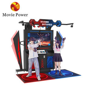 Juego <span class=keywords><strong>de</strong></span> Arcade <span class=keywords><strong>de</strong></span> 360 juegos VR para parque <span class=keywords><strong>de</strong></span> diversiones, juegos interactivos <span class=keywords><strong>de</strong></span> Zombie, multijugador, 2 jugadores, Storm Battle - Product Image 1