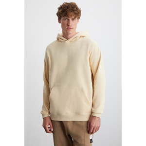Sweat-shirt à capuche ultra doux en tissu biologique avec poche kangourou pour homme GRIMELANGE Cartmel - Product Image 1