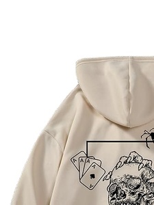 Alta calidad 100% algodón respetuoso con el medio ambiente antiarrugas Regular Fit Winter 3D para Puff Print Men's Hoodie - Product Image 3