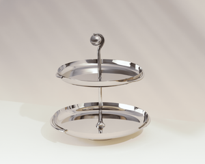 Single Tier Stainless Steel <b>Cake</b> <b>Stand</b> for Home Birthday Serving <b>Cake</b> Metal Dome <b>Lid</b> Metal <b>Cake</b> <b>Stands</b> Bake ware Tabletop - Product Image 6
