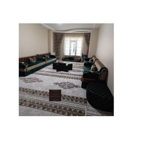 Majlis árabe moderno diseño marroquí para el hogar 40cm altura sentada incluye sofá cama Alfombra de lana cortina juego de mesa - Product Image 1