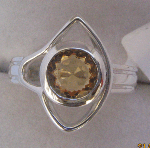 Shah Gems Handmade Women's Natural Citrine <b>Ring</b> in <b>925</b> Sterling <b>Silver</b> Oval Cut Stone for Everyday Wear - Product Image 1