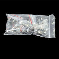 Composants électroniques Kits Film métallique Kit d'assortiment de résistances Diodes led Condensateur électrolytique Ensemble céramique transistor Pack diy
