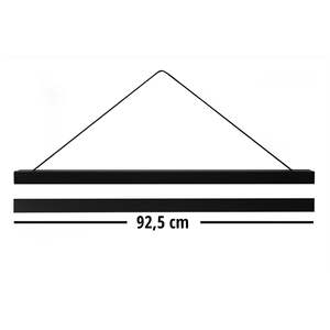 Paire de bandes magnétiques pour affiches en MDF noir de 92,5 cm, accessoires d'affichage - Product Image 6