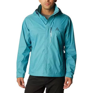 Vestes de sport personnalisées, veste de pluie imperméable légère pour hommes, softshell imperméable, coupe-vent pour hommes, vestes pour hommes - Product Image 1