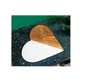 Meilleure planche à découper de cuisine Planches à découper en marbre et en bois design en forme de cœur Qualité chaude À un prix abordable - Product Image 1