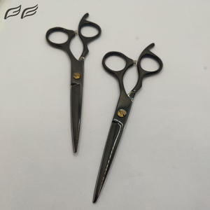 Ciseaux de coiffeur ensemble ciseaux de coiffure de marque privée professionnelle cisailles de coupe de cheveux japonaises en acier inoxydable styliste cheveux - Product Image 4