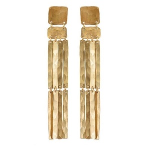 <b>Handmade</b> brass <b>earrings</b> with intricate designs for women Customized Jewelry High-quality Brass Hoop <b>Earrings</b> Bulk Order - Product Image 4