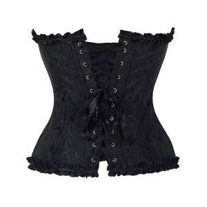 OEM Services Leather <b>Women</b> Plus Size <b>Corset</b>-Customized Color & Logo Professional Lightweight Shapewear with Seamless Design - Product Image 2