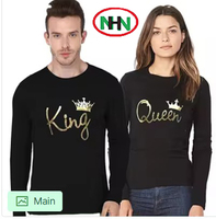 Camisetas de Manga Larga para Mujer, Tallas Grandes, Invierno, Logotipo Serigrafiado, 100% Algodón, Estampado Animal, Cuello Redondo, Antiarrugas