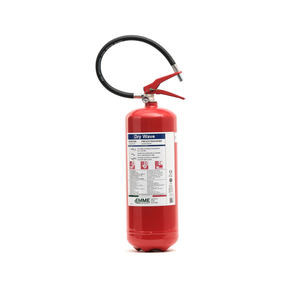 Extincteur à poudre sèche bio de haute qualité 6 kg, certifié EPD, cylindre en aluminium régénéré, EMME ANTINCENDIO, fabriqué en Italie - Product Image 2