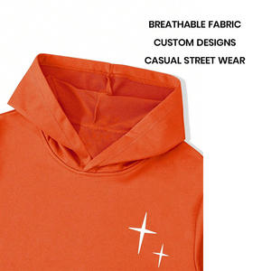 Ensemble de sweats à capuche personnalisés pour hommes et femmes respirant et léger avec strass, option grande taille, service rapide, expédition express - Product Image 3