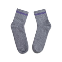 Vente en gros de chaussettes pour hommes, couleur unie, bonneterie respirante, coupe basse, courtes, chaussettes de sport décontractées
