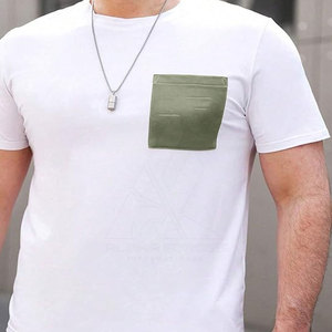 T-shirt et short décontractés pour homme respirants en été 100% coton Séchage rapide Confortable Meilleur prix - Product Image 5