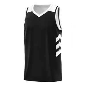 <b>Promotional</b> Discount 2 Pcs Basketball Jerseys for Sale Customized Durable Reversible in Stock Men Basketball Wear Jersey - Product Image 3