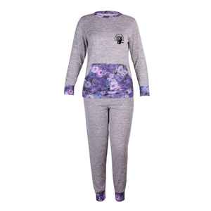 Survêtements décontractés 2 pièces de haute qualité avec logo personnalisé pour femmes sweat à capuche à manches coupées et sweat-shirt ensemble de survêtements pour femmes - Product Image 1