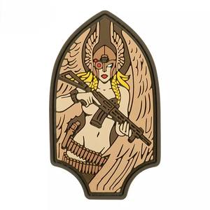 Patchs en PVC brodés avec logo personnalisé de haute qualité Badges en caoutchouc de silicone souple pressés à chaud Tissu en relief Vente en gros - Product Image 6