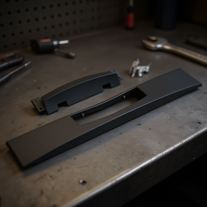 Cubierta frontal plana negra Hazet para carros de herramientas y estuches de herramientas - Product Image 3