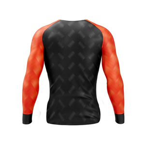 Concevez votre propre style hommes Rash Guard imprimé Logo protéger le corps Rash Guard confortable fait respirant Rash Guard - Product Image 3