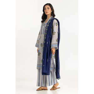 IUSTKSD-2149 Vestido Pakistaní de 3 Piezas, Traje de Tela Estampada, Salwar Kameez Bordado, Ropa Étnica para Uso Diario, Colección Suave y Cosida - Product Image 4