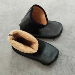 Calcetines de invierno de cuero de oveja genuino para hombre, colores personalizados antibacterianos y diseño, calcetines suaves de alta calidad - Product Image 6