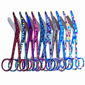 Tijeras de Vendaje Lister de Acero Inoxidable para Primeros Auxilios, Quirúrgicas, de Alta Calidad, con Recubrimiento Impreso, Manuales, con Certificación CE - Product Image 3