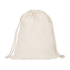 Sacche Sportive Personalizzate in Cotone ed Ebast con Coulisse per Merchandising Promozionale - Product Image 1