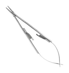 Pinza Porta Agujas Castroviejo de Acero Inoxidable de Alta Calidad, Manual, Certificada por MOL, Instrumento de Cirugía Oftalmológica y Maxilofacial - Product Image 4