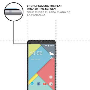 ANTISHOCK สำหรับ ZTE A530 ฟิล์มกันรอยหน้าจอ ทนทานและดูดซับแรงกระแทก ฝาครอบโทรศัพท์มือถือ - Product Image 3