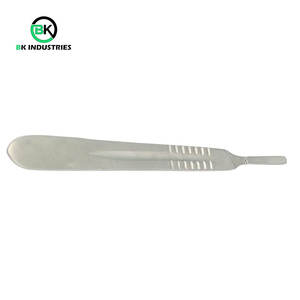 Mango de Bisturí Quirúrgico de Acero Inoxidable, Instrumento Médico Reutilizable, Mango de Bisturí Quirúrgico de Acero Inoxidable de Grado Médico - Product Image 2