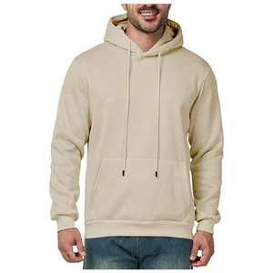 Nouveaux sweats à capuche et sweat-shirts personnalisés, manches longues, logo personnalisé et impression, poche et cordon de serrage - Product Image 3