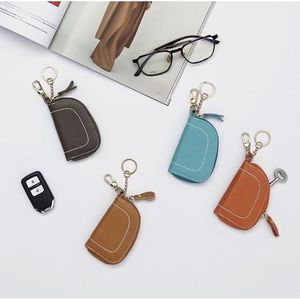 Accesorios para Llaves de Auto, Funda de Cuero Ligera con Costuras Decorativas, Multitamaño, Hecho en Japón para Otras Marcas - Product Image 1