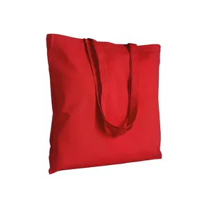 กระเป๋าผ้าฝ้ายหูหิ้วยาวแบบกำหนดเองสำหรับใช้ในการส่งเสริมการขาย - Product Image 4