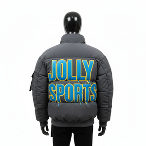 Chaqueta de Invierno para Mujer, Chaqueta Acolchada con Diseño de Paneles Aislantes de Tela de Poliéster de Alta Densidad, Chaqueta Acolchada con Logotipo Personalizado para Mujer - Product Image 2