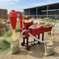 Mesin Multifungsi Basah dan Kering, Mesin Pencacah Rumput Serbaguna dengan Mesin Penghancur dan Hammer Mill Terpadu