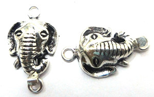 Fermoir Boîte Multi-Brins 27X15MM Plaqué Or 18K Cuivre Antique Plaqué Argent Géométrique Prem Bhaya B773 - Product Image 4