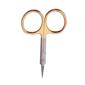 Ciseaux à cuticules professionnels en acier inoxydable, lame incurvée, tranchante, de haute qualité, légers, trou carré - Product Image 5