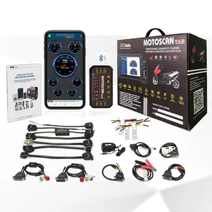 Teléfono MOTOSCAN, herramientas de diagnóstico para motocicletas/scooters conectados al teléfono a través de la llave inteligente compatible con Bluetooth