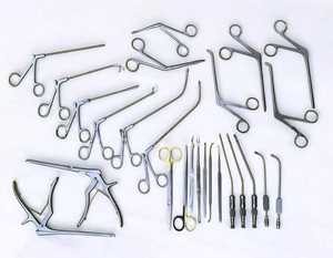ชุดเครื่องมือผ่าตัดโพรงจมูกแบบส่องกล้อง 26 ชิ้น ได้รับการรับรองมาตรฐาน CE ใช้พลังงานด้วยมือ ผลิตจากเหล็กกล้าไร้สนิมเยอรมัน ชุดผ่าตัด FESS - Product Image 3