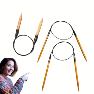 Export-quality Portable Wood <b>Cable</b> Knitting <b>Needles</b> for B2B Buyers. Precision Tips Smooth <b>Cable</b> Support Seamless Knitting. - Product Image 2