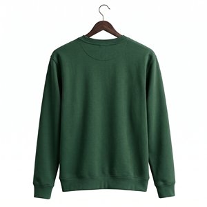 เสื้อสเวตเชิ้ตคอกลมผู้ชาย คุณภาพส่งออก สีเขียวอมฟ้า ทรงปกติ พิมพ์ลาย สวมใส่สบายๆ ในฤดูใบไม้ร่วง ผลิตจากผ้าฝ้าย 100% - Product Image 2