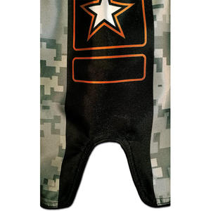 กางเกงขาสั้นการต่อสู้ MMA แบบเรียบยืดได้สำหรับมวยไทยกางเกงต่อสู้ศิลปะการต่อสู้แบบไทย - Product Image 3