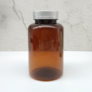 Bouteille de médecine PET cylindrique brun foncé 300CC pour usage vétérinaire bouteilles de capsules de pilules de vitamines médicales fabricant du Vietnam - Product Image 3