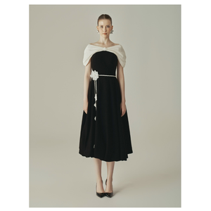 Nouvelle Collection Robe Corbeau Avec La Robe Noire Élégante Parfait Pour Toute Occasion Formelle Fabriqué À Partir De Tissu Luxueux - Product Image 6