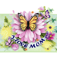 Tarjeta de felicitación de papel hecha a mano 3D Kiricard 'I Love Mom' Tarjeta emergente en vietnamita Nuevo diseño para la artesanía del Día de la madre